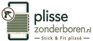 PlisseZonderBoren.nl – Stick & Fit-plissé