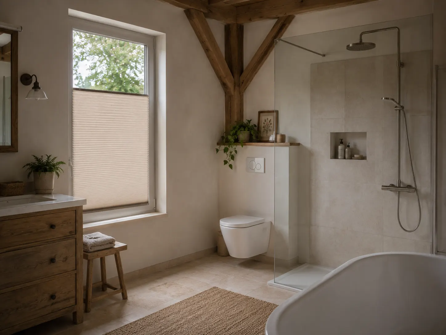 Warme badkamer