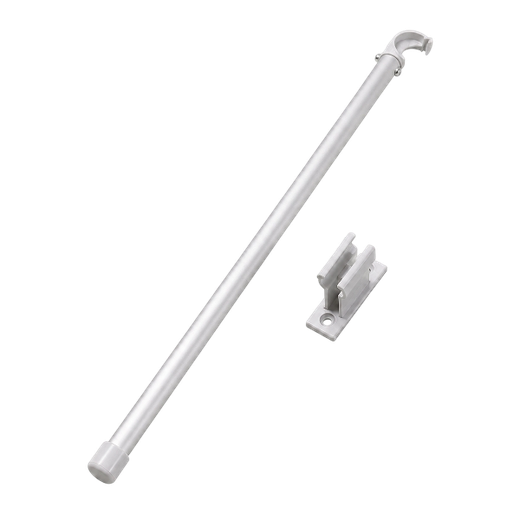 Aluminium bedieningsstok met bevestigingsclip voor Stick & Fit-plissé