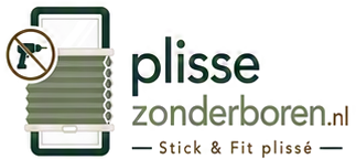 PlisseZonderBoren.nl – Stick & Fit plissé