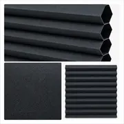 Black-out BO 044 Graphite – grafietgrijze verduisterende honingraatstof