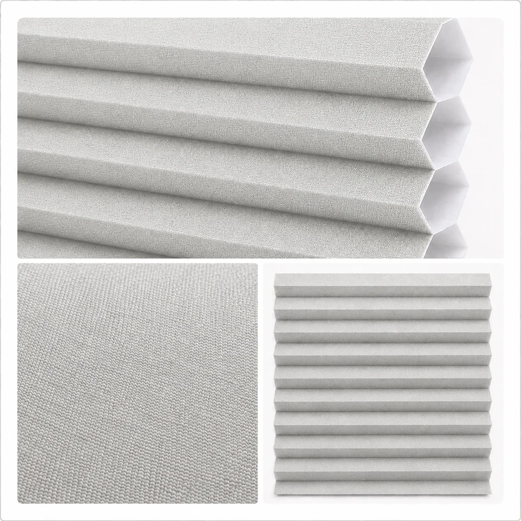 Duo Tone Morning Grey – DT 020, gekleurde kamerzijde met witte achterzijde
